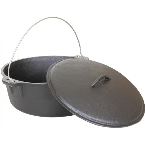 Cajun Cookware Dutch Ovens 12 Quart Cast Iron Dutch Oven Cajun Cookware Dutch Ovens 12 Quart Cast Iron Dutch Oven