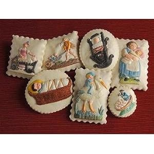 Baby Springerle Cookie Tin by Wisconsinmade
