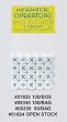 16mm d6 Opaque Math Operator Dice, 2 Function (X & /)