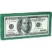 One Hundred Dollar Bill Flat 24in x 14in Pinata
