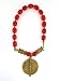 Cherry Red African Necklace