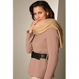 Pashmina Schal 60x160cm 100% Kaschmir camelvon "Parvenu Pashmina"