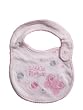Dressed to Drool Pink "Little Sister" Bib