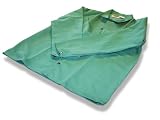 US Forge 99420 9-Ounce 30-Inch Fire Stop Jacket with Snap Fasteners, L, Green
