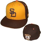 San Diego Padres Retro Flip Fitted Hat