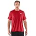 Men s UA Tech Short Sleeve T-Shirt Tops by Under Armour 4XL Red