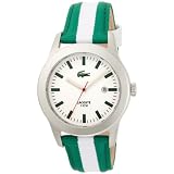 Lacoste Mens 2010501 Advantage Green and White