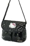 Hello Kitty New Glam Hkw25171 Sac Postier Horizontal Noir