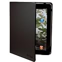 CrazyOnDigital Black Leather Case For Apple iPad