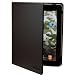 CrazyOnDigital Black Leather Case For Apple iPad