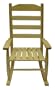 Beck Children's Wooden High Back Rocking Chair