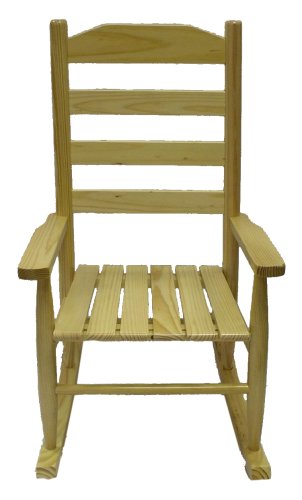Childrens Toyshop  Toys : Beck Children's Wooden High Back Rocking Chair