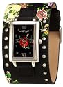 Ed Hardy Women's Temptress Black Skull Stainless Steel 316L Watch #TT-BSK