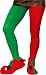 Red and Green Christmas Elf Tights