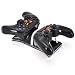 ATC 2 packs---PS3 PlayStation 3 Controller dualshock 3 wireless ps3-black compatible for PS3 and PC + PS3 Controller Dual Charger Station