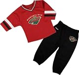 Minnesota Wild Toddler Football Jersey and Pants Set