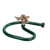 Tools & Hardware : Orbit Lawn & Garden 1/2-Inch  Brass Impact On Ring Base Sprinkler #58109