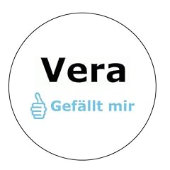 Vera gef�llt mir Aufkleber - 10 cm Durchmesser