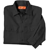 Dickies LL504 Premium Industrial Long Sleeve Work Shirt w Flaps by Dickies