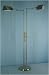 Tools & Hardware : Grandrich ES-304N Energy Saving 55' 2 Light Full Spectrum Swing Arm Floor Lamp in Brushed Nickel
