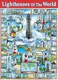  : White Mountain Puzzles Lighthouses of the World 1000 Piece Jigsaw Puzzle