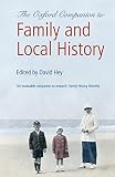 Oxford companion to family and local history