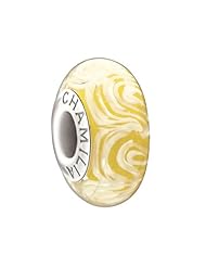 Authentic Chamilia Murano Charm Lace Collection "Daffodil" 2110-1117