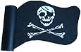 Pirate Flag Skull Crossbones Car Truck SUV Antenna Topper
