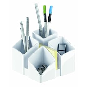 Han 17450-12 Scala- Portapenne, colore: Bianco Han 17450-12 Scala- Portapenne, colore: Bianco