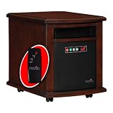 Duraflame Powerheat Infrared Quartz 1500 watt 6,000 BTU Heater Colby