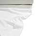 Woven Fusible Interlining Fabric, White, By the Yard
