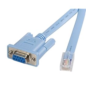 Startech 6 Feet RJ45 to DB9 Cisco Console Management Router Cable - M/F