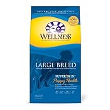 Wellness Super5Mix, Large Breed Puppy Dog Food, 30-Pound Bag