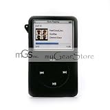 iPod Video 60GB & New 80GB Silicone Skin Case Black + Lanyard + Armband + Screen Protector