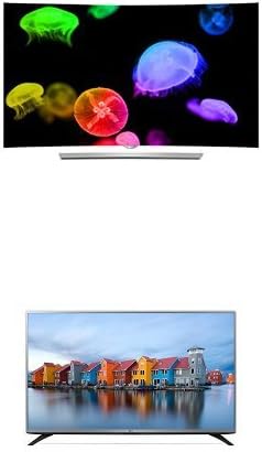 LG Electronics 55EG9600 55-Inch OLED TV with 43LF5400 43-Inch 1080p LED TV