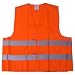 Warnweste Art.Nr. 80-8617 orange Gr��e XL