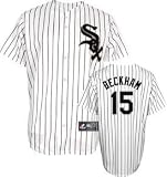 Gordon Beckham Chicago Majestic MLB Youth Replica Jersey, White/Black, S