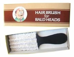Hair Brush for Bald Heads - great joke item!