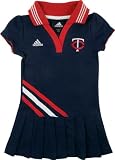 MLB Toddler Minnesota Twins Polo Dress (Dark Navy, 2T)