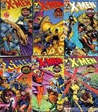 x-men set 6 vhs: X-Men: Slave Island, X-Men: Cold Vengeance, X-Men: Captive Hearts, X-Men: Deadly Reunions, X-Men: Enter Magneto, X-Men: Night of Sentinels