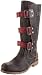 FLY London Women’s Swope Knee-High Boot,Black Kraft,39 EU/8 M US