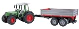 Bruder - 2104 - Véhicule Miniature - Tracteur Fendt 209 avec Remorque