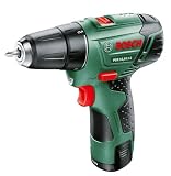 Bosch 0603972901 Akkuschrauber PSR 10,8 Li 2, 2 Akkus