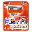 Gillette Fusion Power Klingen, 4 St�ck