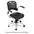 Circulation Series Task Chair, Black, 25 x 23-3/4 x 37-3/4