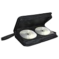 CD Tasche Zipper Walletschwarz, f�r 40 Cds