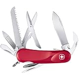 Evolution S18 Knife with Red Handle from Swiss Army