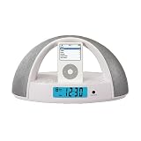 iMode Alarm Clock Radio iPod Docking Station White Electronics ipod speaker