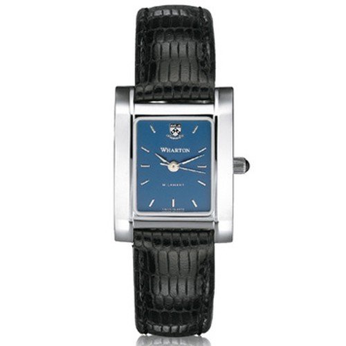 Wharton Womens Blue Quad with Leather Strap Wharton Womens Blue Quad with Leather Strap