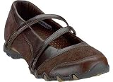 Womens Skechers Active - Bikers - Step-up (6 M U.S. in Toffee/Natural Leather)